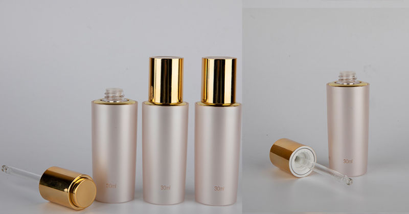 30ml Cosmetics Bottle with Dropper Cap Personal Skin Care Packaging