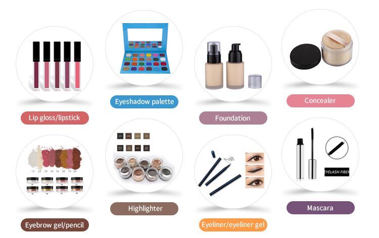 OEM Makeup Shimmer Glitter Waterproof Long Lasting 10 Colors Eyeshadow