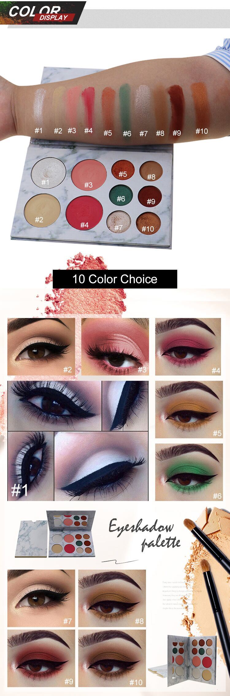 Multi Chrome Eyeshadow Glitter Glue Cosmetic Eyeshadow Makeup Cosmetics Eye Shadow