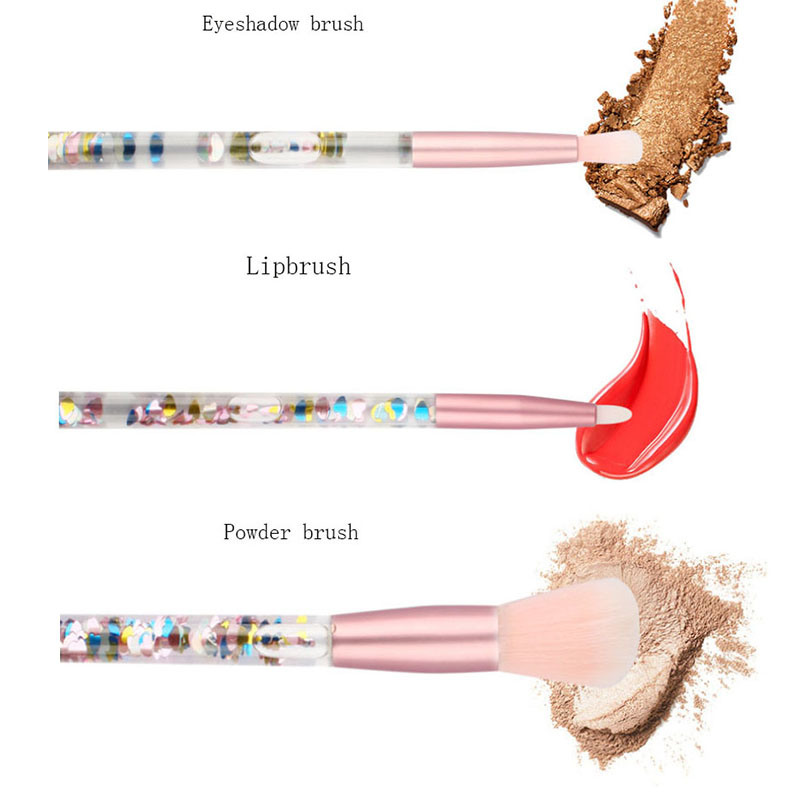 Liquid Glitter Brushes Set Makeup Brush Cosmetic Brushes