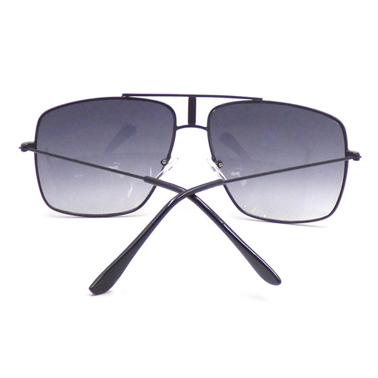 Retro Vintage Unisex Double Bridges Metal Frames Shades Sunglasses