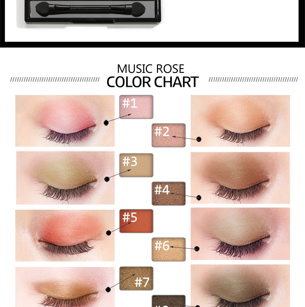 12-Color Eyeshadow Warm Color Smokey Makeup Makeup Palette Pearly Matte Multicolor Eyeshadow Palette