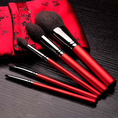 5PCS Professional Synthetic Foundation Makeup Brush Set