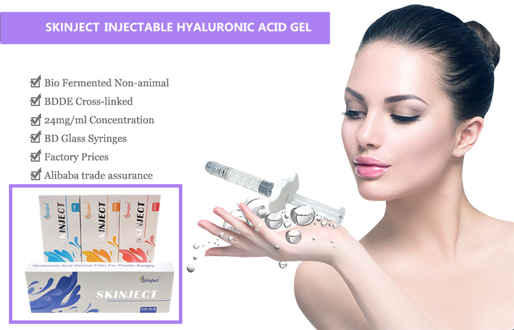 Hyaluronic Acid Injection Products Lip Augmentation 2ml Syringe Filler Lips