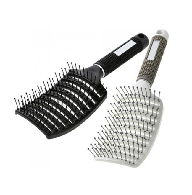 Curved Vented Styling Hair Brush, Detangling Thick Hair Massage Blow Drying Brush