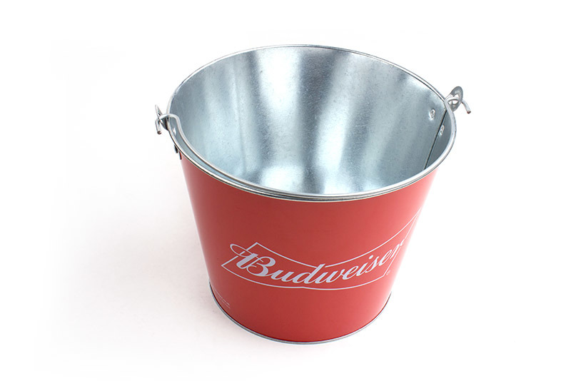 Hot Sale Large Metal Ice Bucket Ice Beer Tin Bucket