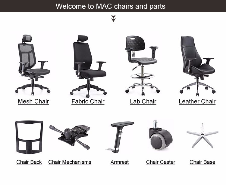 Black Powder Coating Chromed Metal Chair Base Furniture Legs