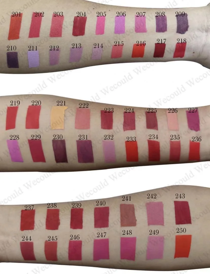 Hot Selling 50 Color Non-Stick Lip Gloss Long-Lasting Private Label Matte Liquid Lipstick Low MOQ