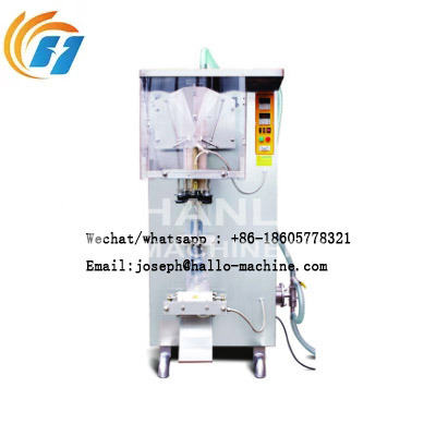 Liquid Sachet Packing Machine / Plastic Bag Liquid Filling Machine