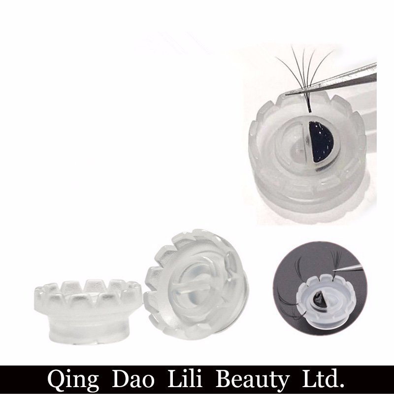 Eyelash Tool Rapid Blooming Cup Plate Extension Application