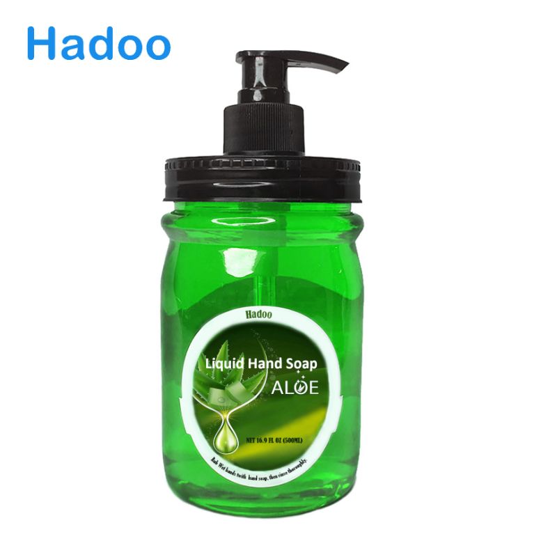 New Design Natural Aloe Moisturizing Liquid Hand Soap 500ml