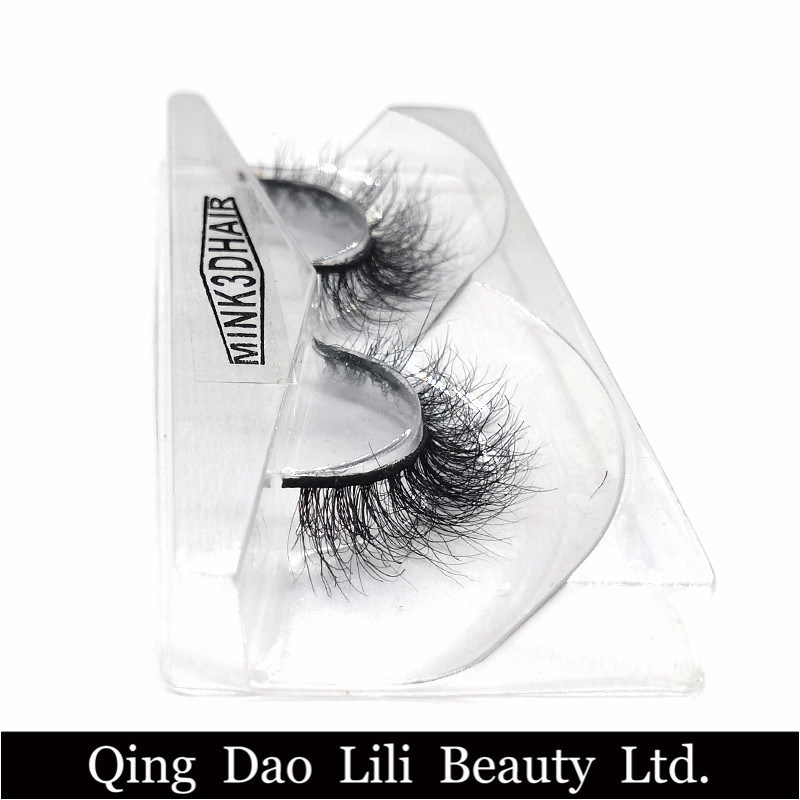 Custom Lashes Packaging Mink Lashes 3D Effect False Eyelashes