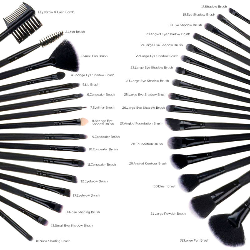 Hot Sales Cosmetic Brush Make up Brush Set Makeup Brush
