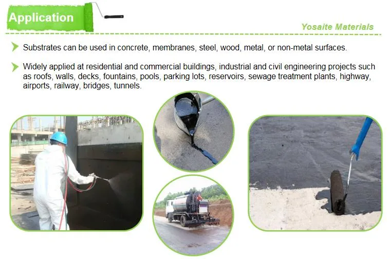 Rapid Setting Bitumen/Asphalt Anion Emulsion for Spray Applied Instant-Setting Waterproof Coating Used in Wall/Roof