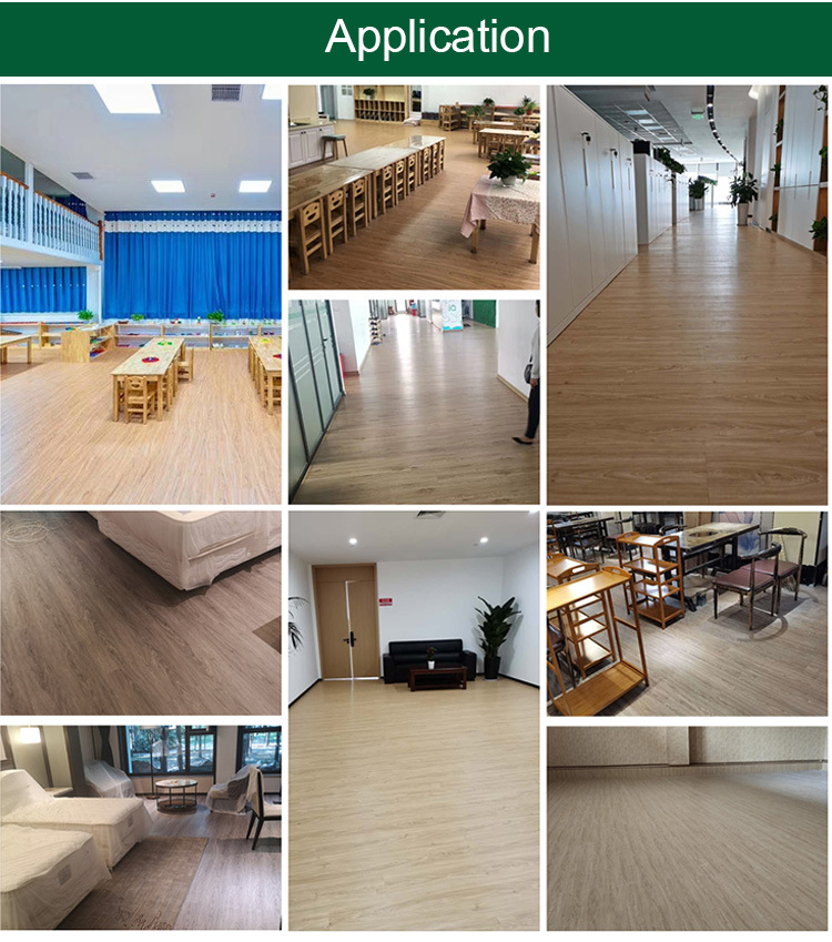 100% Waterproof Fireresistance Ecofriendly Formaldehyde-Free Eco-Friendly Spc Floor Tile