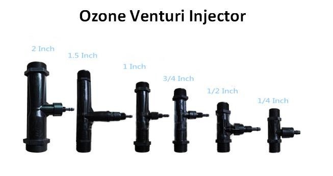 Longevity Venturi Injector for Agriculture Irrigation Mixing Ozone with Water