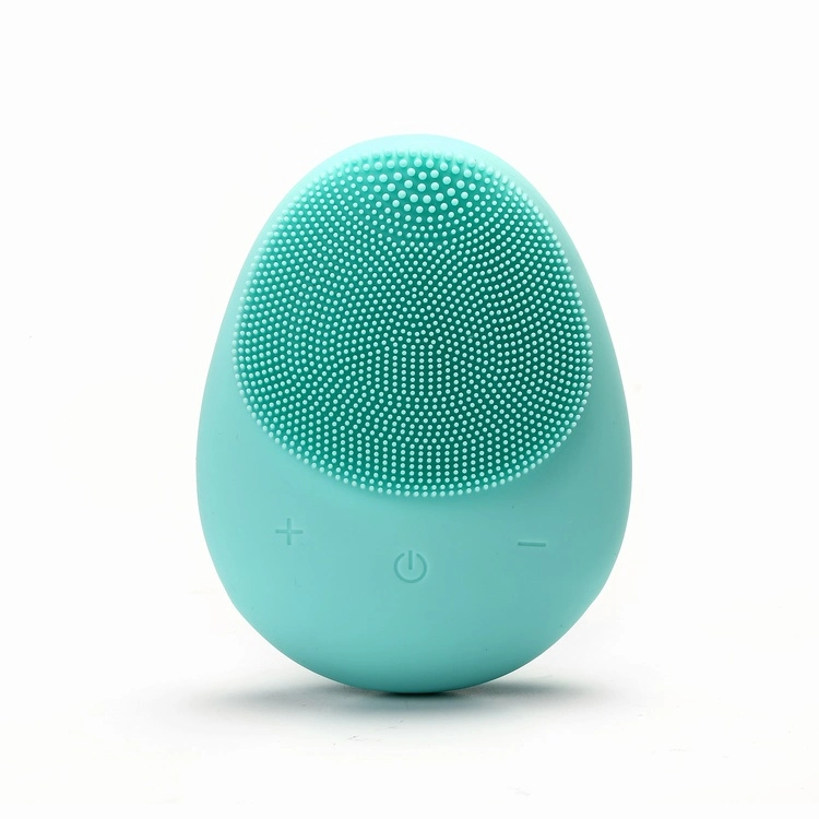 Sonic Silicone Facial Brush Cleansing Portable Facial Cleansing Brush