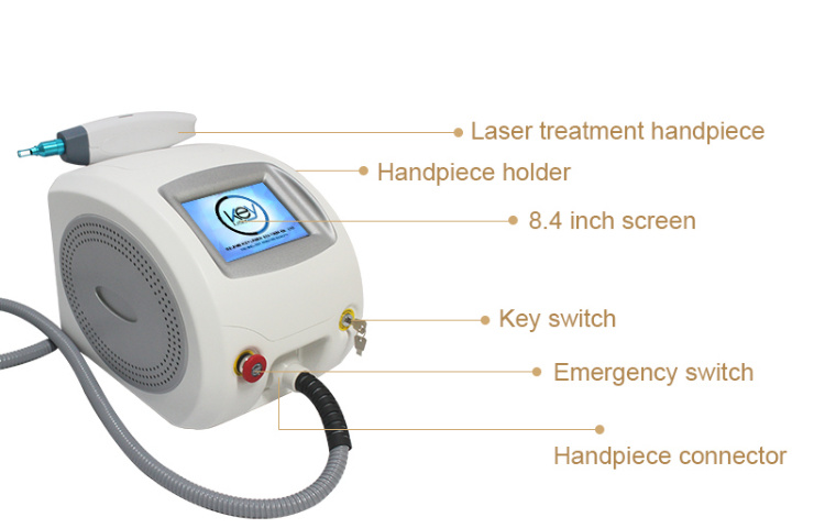 ND YAG Laser Tattoo and Pigment Removal Longevity Machine