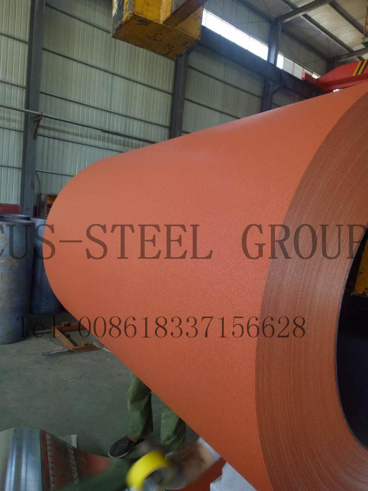 Wrinkle Finished Steel with Matt Rough Surface PPGI Coil