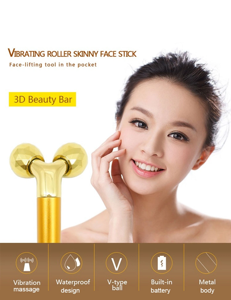 3D Roller Face Massager Face Lift Tool Firming Beauty Massage