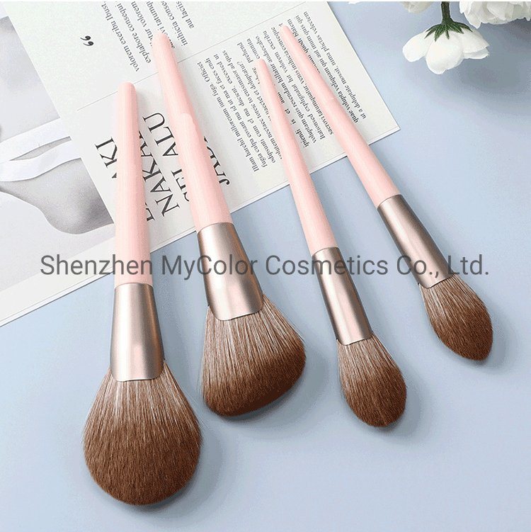 Professional Soft Synthetic Hair Makeup Brush Set 11PCS Fab Powder Concealer Lip Brush Set