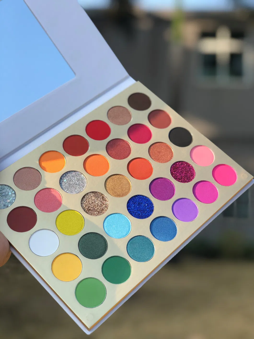 High Pigment Makeup Eyeshadow Palette 35 Color Eyeshadow Palette Private Label