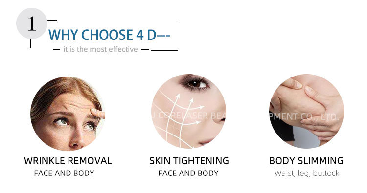 Professional Home Use/Salon Use Skin Care Face Tightening 4D Hifu Face and Body Machine
