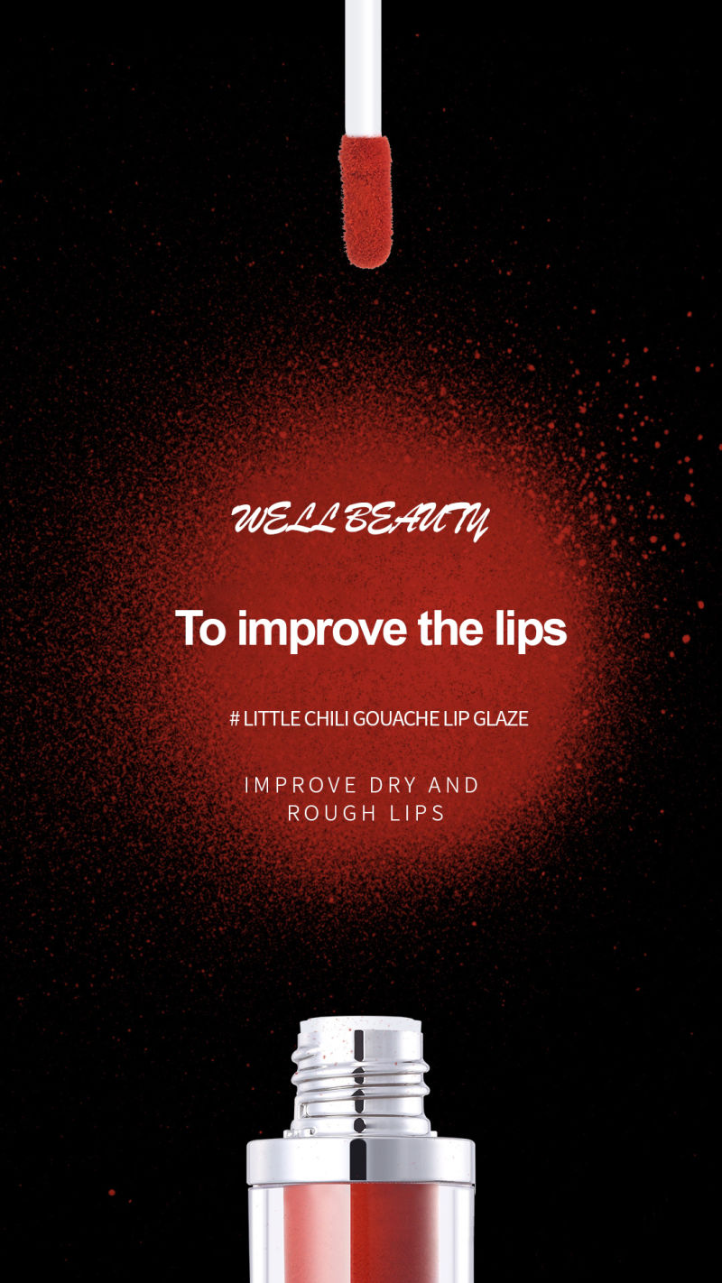 Matte Lip Glaze Matte No-Fade Waterproof Lip Gloss Liquid Lipstick Beauty Cosmetics
