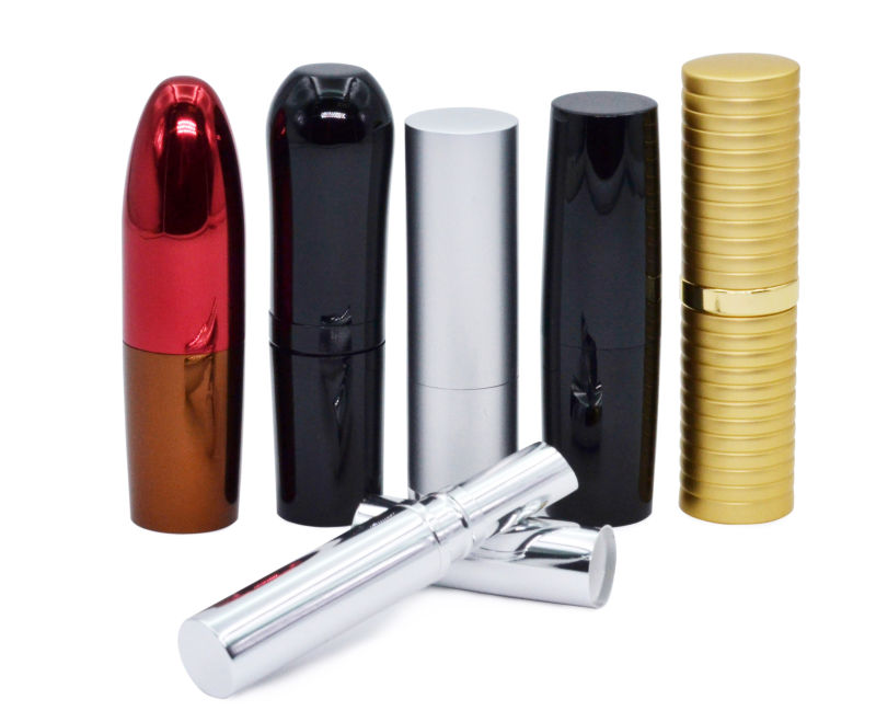 Cosmetic Lipstick Tube, Empty Lipstick Tube, Aluminum Lipstick Tube