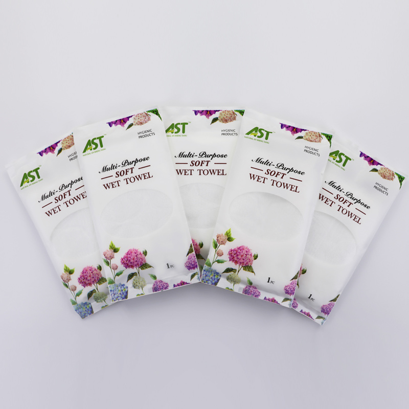 Single Pack Moisturizing Nonwoven Facial Makeup Remover Wet Wipe Towel