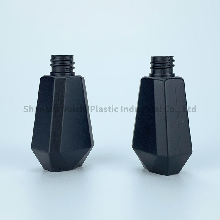 Plastic Customized Polyhedral Metalized Empty Square Eyeliner Lipgloss Tube