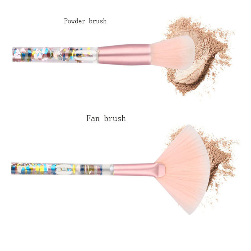 Liquid Glitter Brushes Set Makeup Brush Cosmetic Brushes