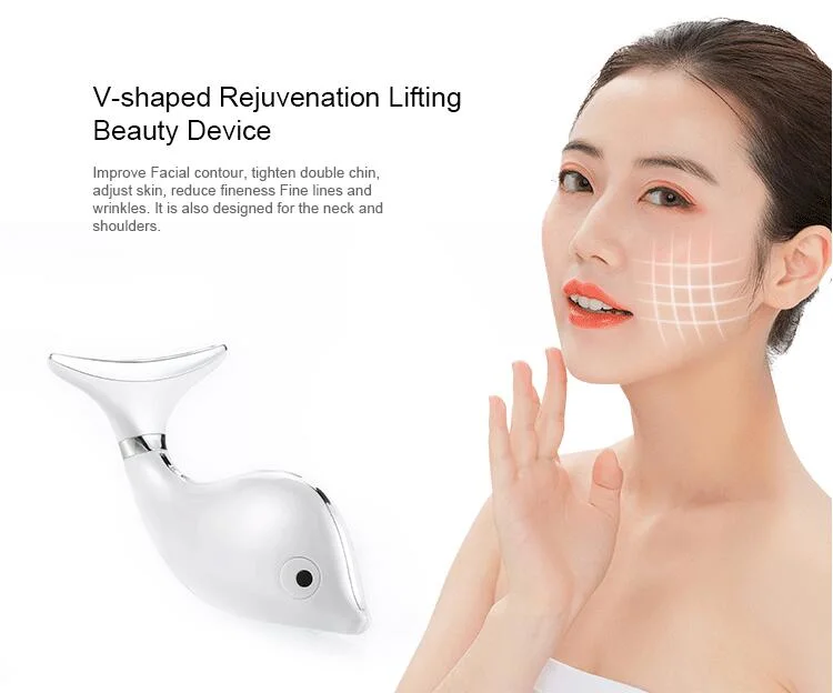 Neue Technologie High-End Dual-Head Face Lifting Beauty Mikrostrom Face Lift Maschine