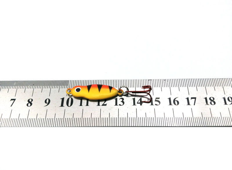 Fishing Ice Jig 50mm/6g Lead Spoon Artificial Insect Lure