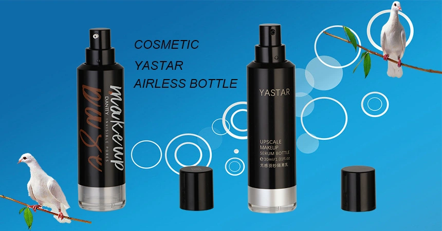 Cosmetics Plastic Airless Bottle for Travel Facial Foundation Lotions