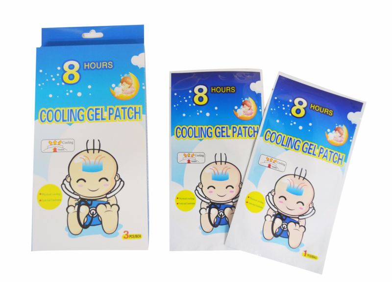 Cooling Forehead Strips, Fever Cooling Gel Patches for Relieve Headache