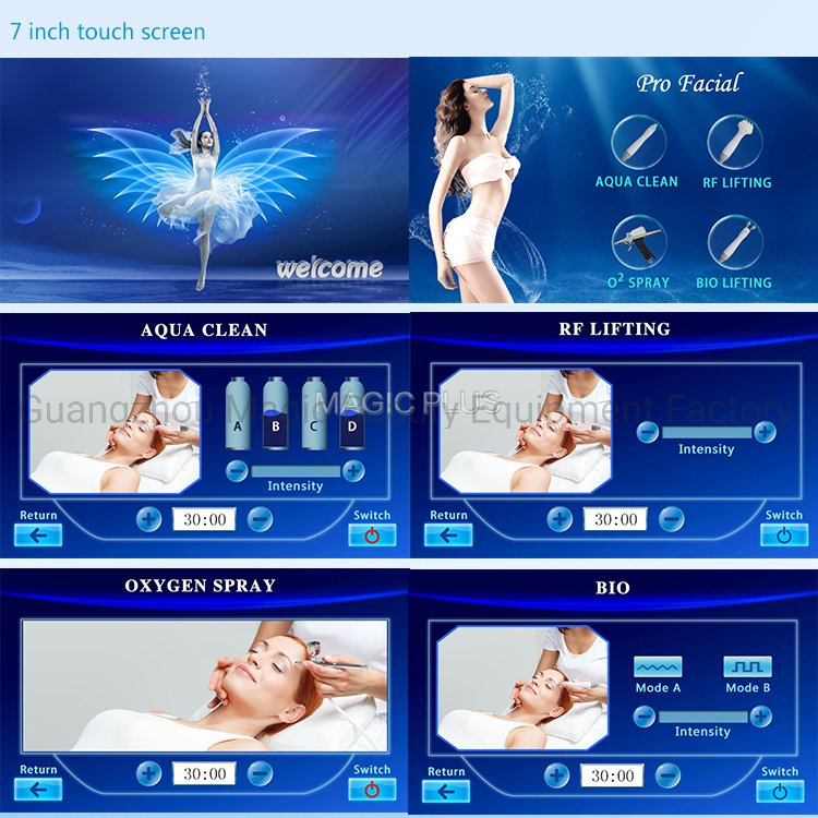 Multifunction Water Dermabrasion Facial Massage Machine with OEM