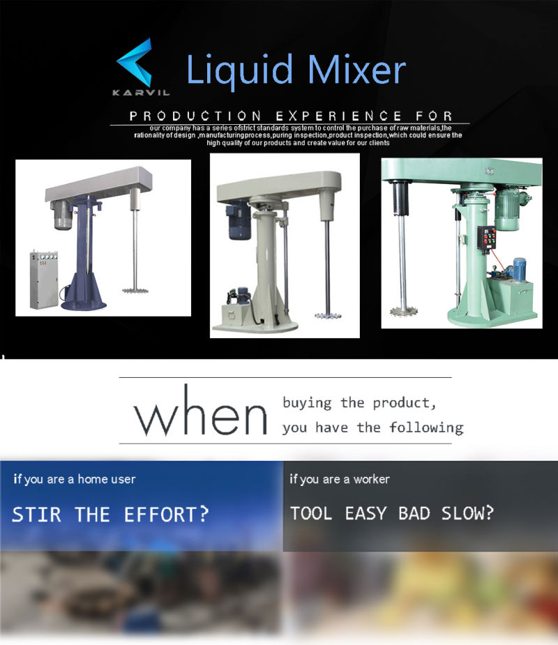 Laundry Detergent Making Machine Liquid Soap Homogenizing Agitator Liquid Mixer
