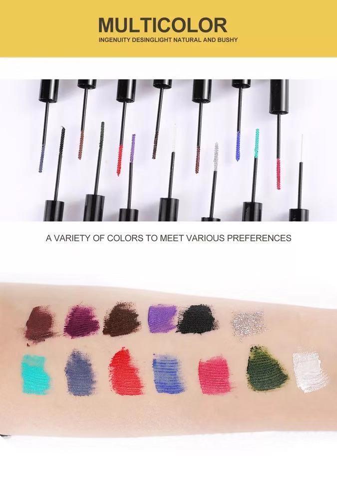 Waterproof Volume Extension Mascara Thin Brush Mascara