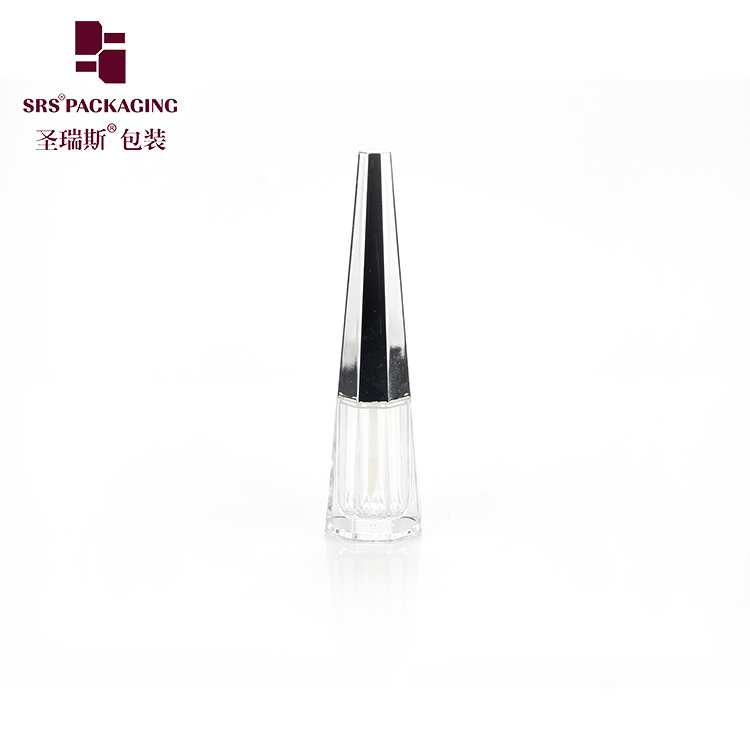 LG041 2ml Clear Mini Lipstick Tube with Silver Lid