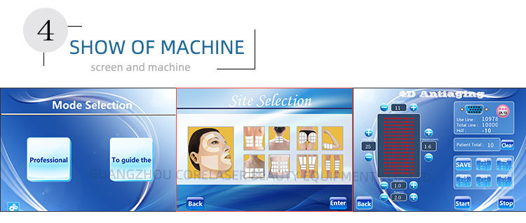 Professional Home Use/Salon Use Skin Care Face Tightening 4D Hifu Face and Body Machine