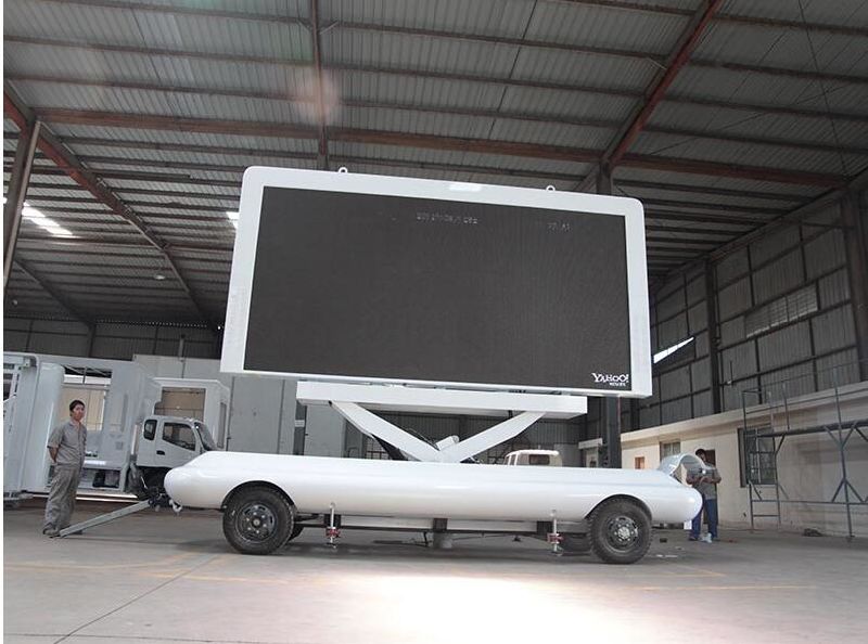 P6 Hot Sales Full Color Outdoor Advertising LED Screen Trailer