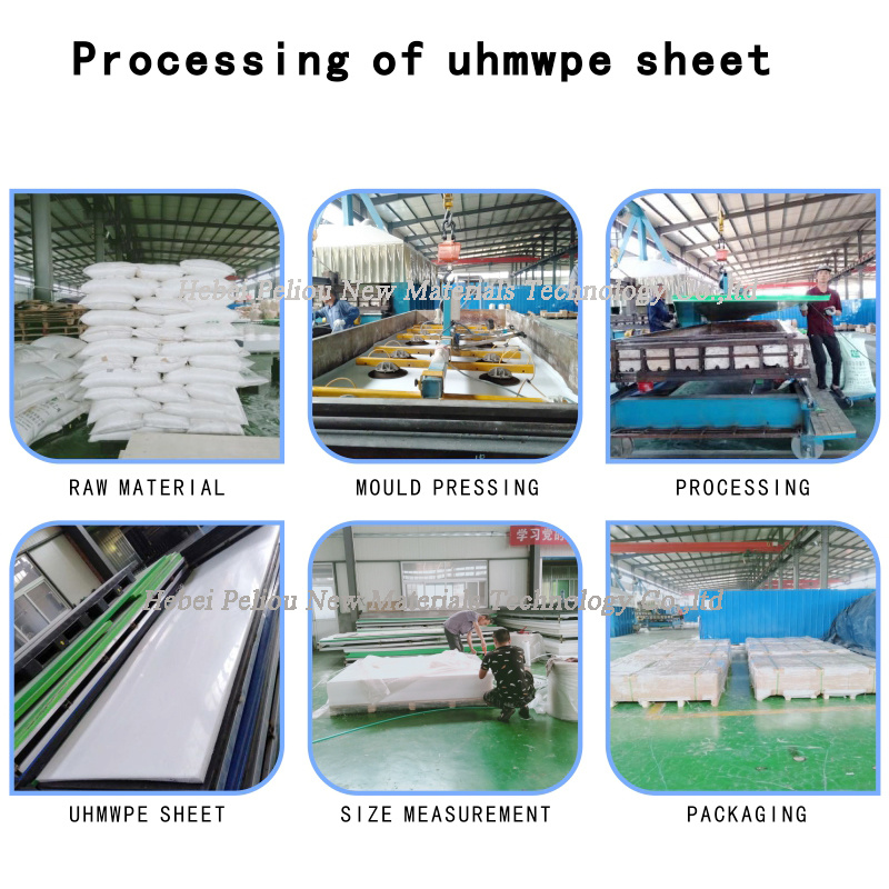 China Industry Hard Plastic Engineering UHMWPE 1000 Colored Plastic Sheets