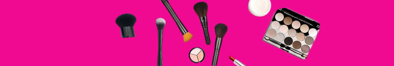 Pink Flat Blush Brush Makeup Foundation Brush Single Powder Brush