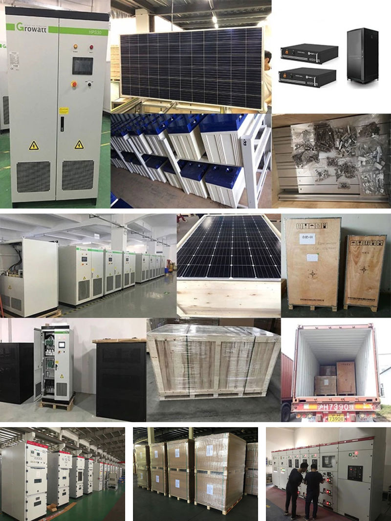 50kw Hybrid Solar Power System with Battery