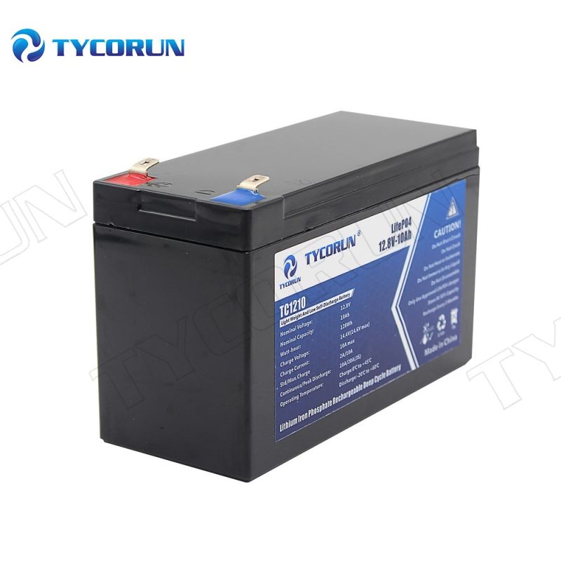 Tycorun DIY LiFePO4 Battery Pack Solar Storage Lithium Ion Battery 12V 10ah Power Bank