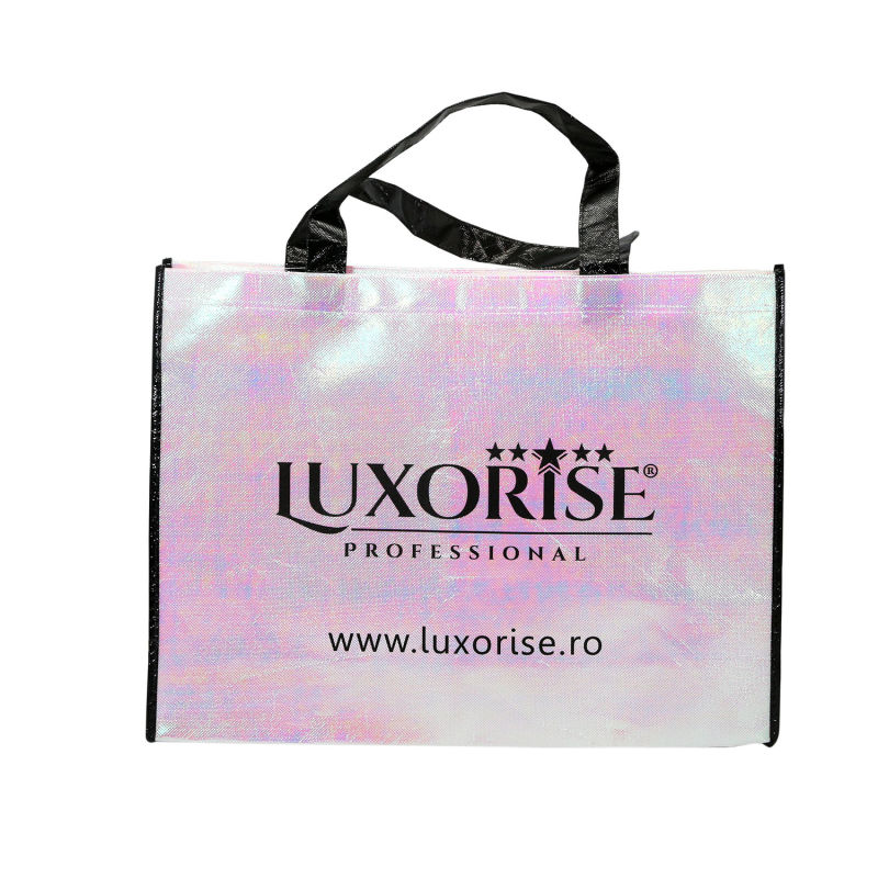 Embossed Promotional Non Woven Fabric Laser Metal Film No-Woven Tote Bag