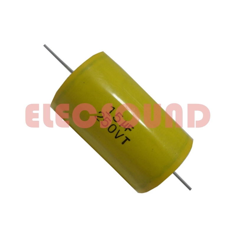 Cl21 100VDC to 1000VDC Axial Metallized Polyester Film Capacitors