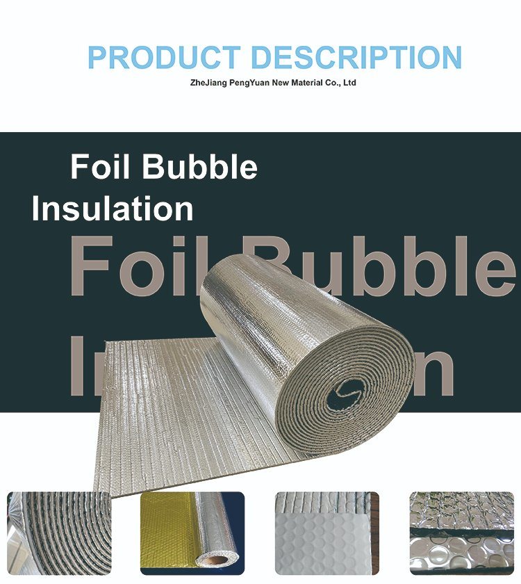 Double Sided Aluminium Foil Insulation with Double Layer Air Bubble