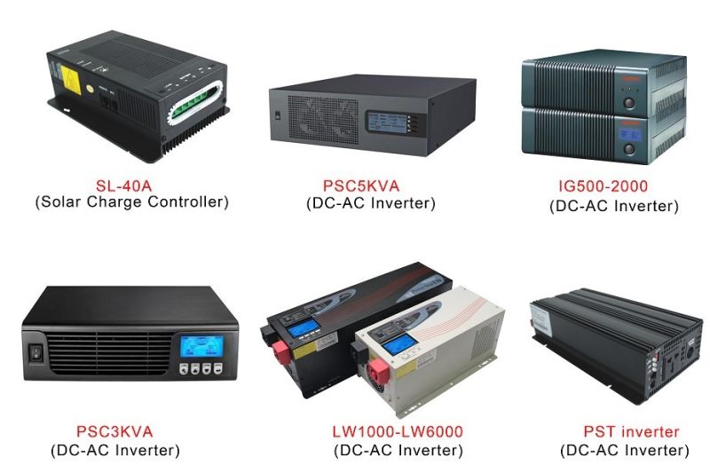 Solar Inverter with MPPT Solar Charge Controller 40A/60A